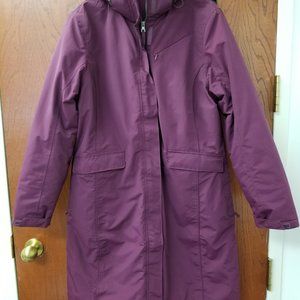Lands End Womans Squall Waterproof Insulated Parka